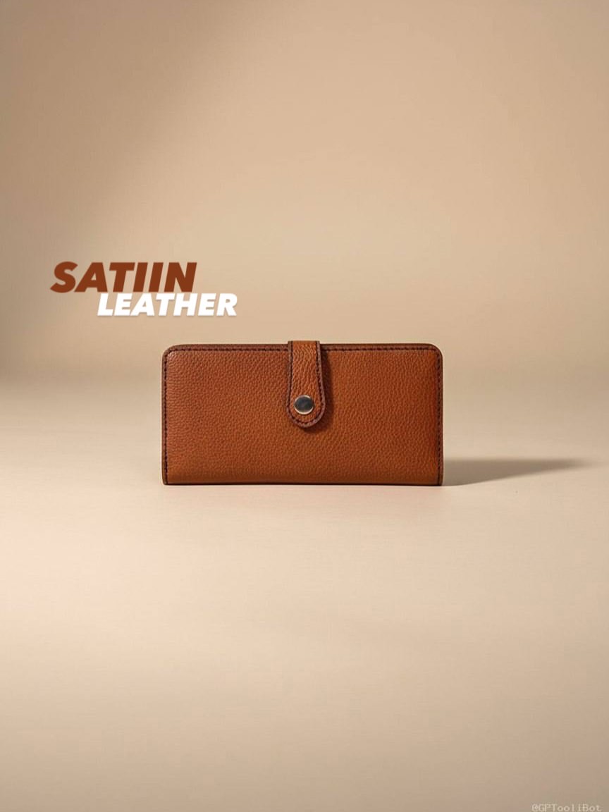 کیف پول دستی چرم طبیعی
